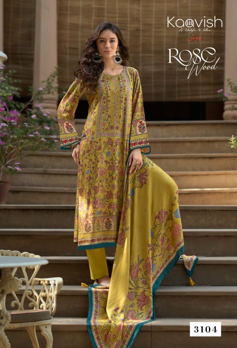 Rosewood By Kaavish Viscose Pashmina Dress Material